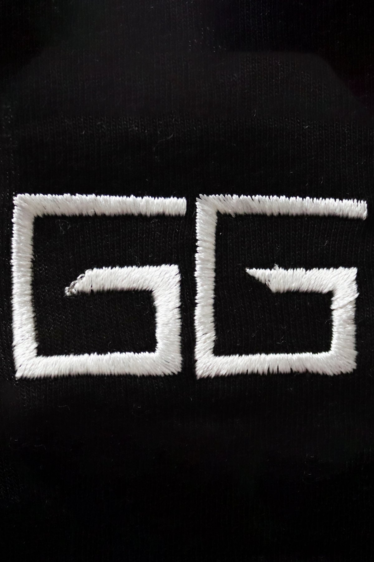 GG Logolu Nakışlı Hoodie