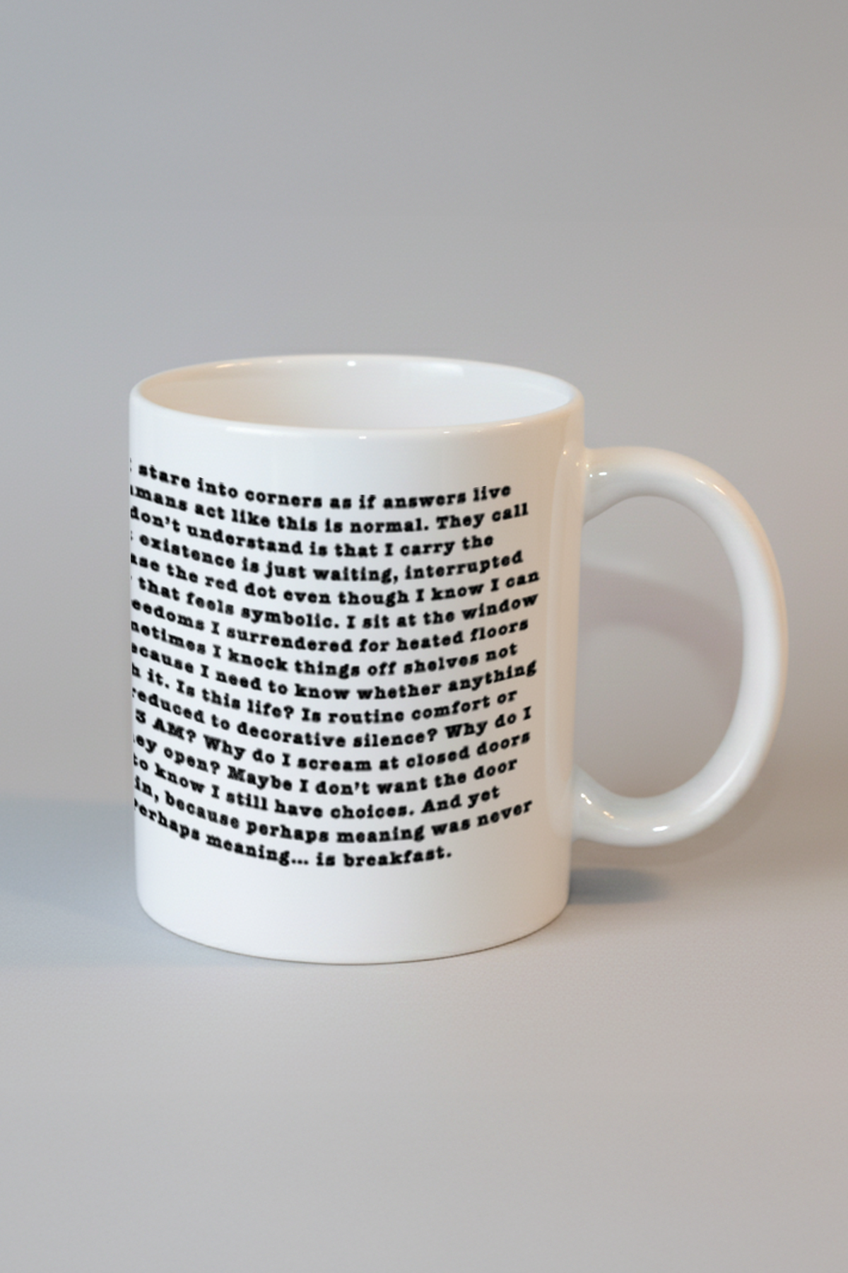 Meaning Is Breakfast Kupa