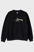 My Food Pyramid Siyah Bisiklet Yaka Sweatshirt