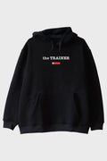 The Trainer Siyah Hoodie