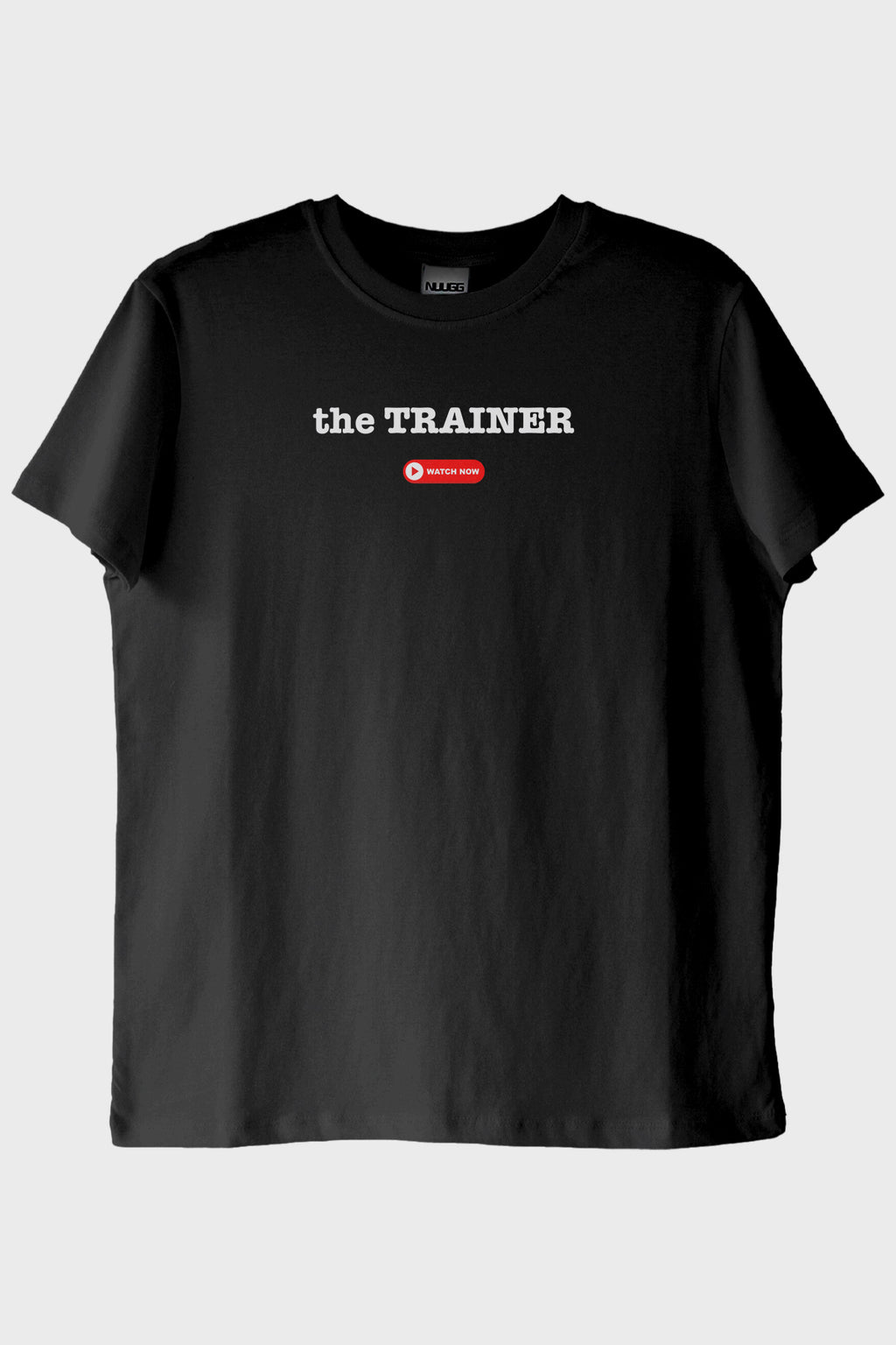 The Trainer Siyah Tişört