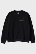 Volunteer Siyah Bisiklet Yaka Sweatshirt